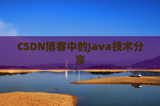 CSDN博客中的Java技术分享